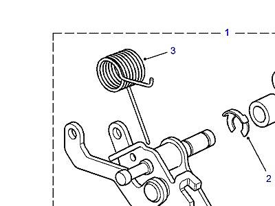 G02215 THROTTLE LINKAGE  Range Rover (P38)