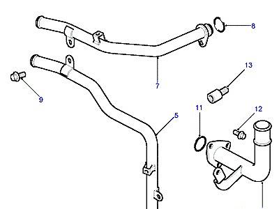 G02225 WATER RAIL  Range Rover (P38)