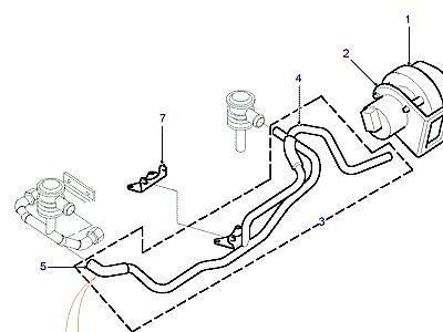 I01005 AIR INJECTION - SECONDARY  Range Rover (P38)