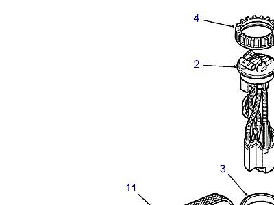 I02085 ТОПЛИВНЫЙ БАК И СОПУТСТВУЮЩИЕ ЭЛЕМЕНТЫ  Range Rover (P38)