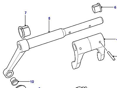 J01015 CLUTCH RELEASE MECHANISM  Range Rover (P38)