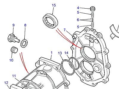 J01030 GEARCASE  Range Rover (P38)