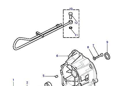 J02030 GOVERNOR & EXTENSION HOUSING  Range Rover (P38)