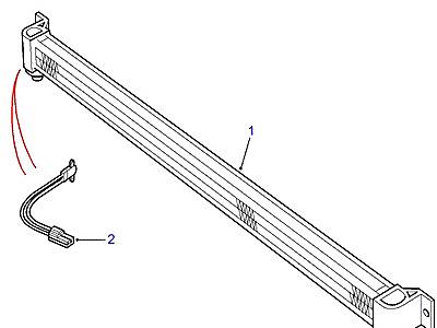 J02045 МАСЛЯНЫЙ РАДИАТОР  Range Rover (P38)