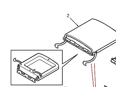 K01035 CENTRE CONSOLE WITH TRINKET TRAY  Range Rover (P38)