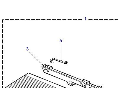 K01095 LOADSPACE FLOOR EXTENSION  Range Rover (P38)