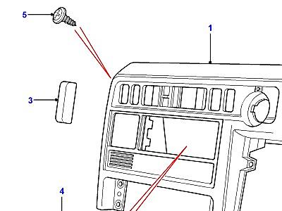 K01100 LOWER ПАНЕЛЬ ПРИБОРОВ В СБОРЕ  Range Rover (P38)