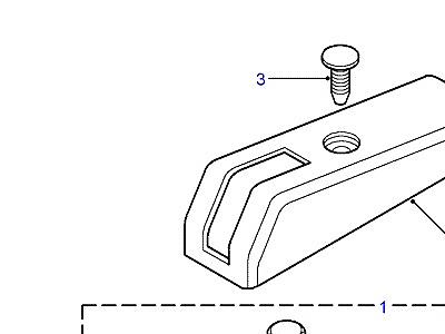 N02005 ANCHORAGE-CHILD RESTRAINT-AUSTRALIA/CANADA/NEW ZEALAND/NAS  Range Rover (P38)