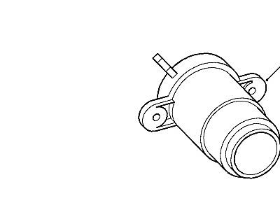 O01005 BUTTON-RELEASE-CHROME-TAILGATE  Range Rover (P38)