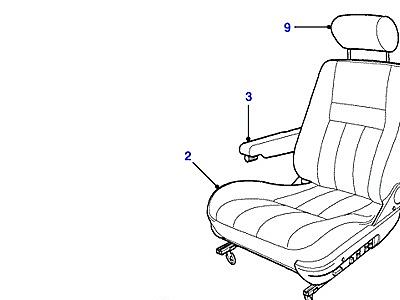 O01055 AUTOBIOGRAPHY TRIM (AUSTRALIA)  Range Rover (P38)