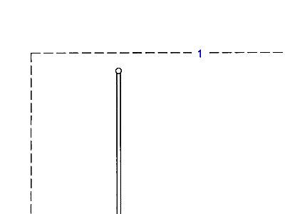 O01070 TELEPHONE AERIAL  Range Rover (P38)