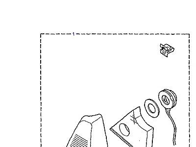 O01165 DOOR MIRRORS BODY COLOURED  Range Rover (P38)