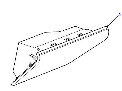 O01185 GLOVEBOX AND ACCESS PANEL  Range Rover (P38)