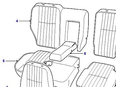 O01210 SEAT COVERS  Range Rover (P38)