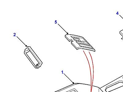 O01220 CENTRE CONSOLE & COMPONENTS-WESTMINSTER  Range Rover (P38)