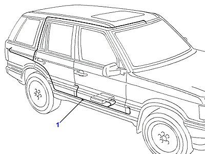 O01235 HARNESS BODY-WESTMINSTER LE  Range Rover (P38)