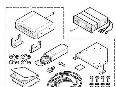 O01250 NAVIGATION EQUIPMENT-WESTMINSTER LE  Range Rover (P38)