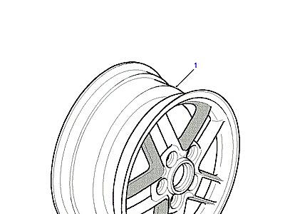 O01255 ROAD WHEEL-WESTMINSTER  Range Rover (P38)