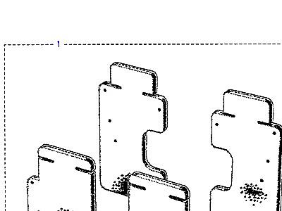 O03015 БРЫЗГОВИКИ  Range Rover (P38)