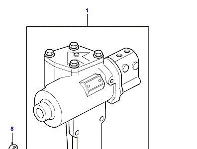 P01020 STEERING BOX  Range Rover (P38)