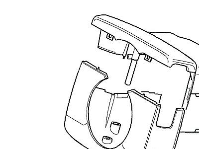 P02005 КОЖУХ РУЛЕВОЙ КОЛОНКИ  Range Rover (P38)
