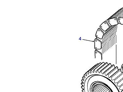 R01020 INTERMEDIATE SHAFT & SPROCKET  Range Rover (P38)