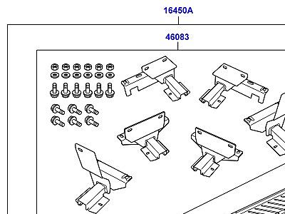 102ABY ЗАЩИТНЫЕ РЕШЕТКИ И ЩИТКИ ВНИЗУ КУЗОВА АКСЕССУАРЫ  Range Rover Sport (L320)