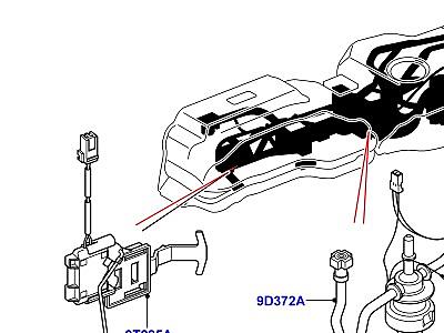 303ACL9 ТОПЛИВНЫЙ НАСОС И ДАТЧИК 3.6 V8 32V DOHC EFI ДИЗЕЛЬ  Range Rover Sport (L320)