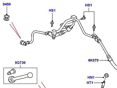 303ADCA ТУРБОКОМПРЕССОР 3.6 V8 32V DOHC EFI ДИЗЕЛЬ, ЛЕВАЯ СТОРОНА  Range Rover Sport (L320)