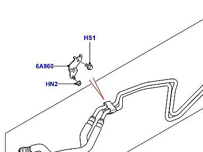314AGXM СИСТЕМЫ ОХЛАЖДЕНИЯ КОРОБКИ ПЕРЕДАЧ 6 SPEED AUTOMATIC (ZF)  Range Rover Sport (L320)