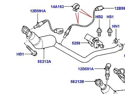 321AIND СИСТЕМА ВЫПУСКА 4.2 БЕНЗИН V8 SUPERCHRGED  Range Rover Sport (L320)