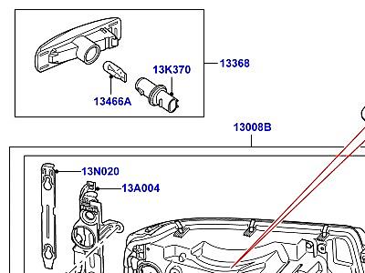 415AEH ФАРЫ И ПЕРЕДН.УКАЗ.ПОВОРОТА  Range Rover Sport (L320)