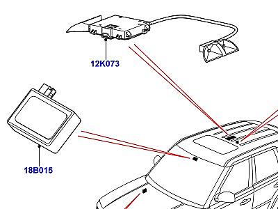 420AHI МОДУЛИ И ДАТЧИКИ АВТОМОБИЛЯ  Range Rover Sport (L320)