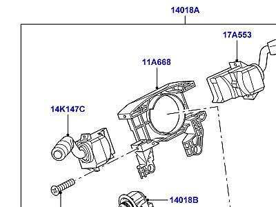 420AHP ПЕРЕКЛЮЧАТЕЛИ STEERING WHEEL  Range Rover Sport (L320)