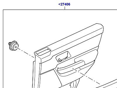 503ADZ ПАНЕЛИ ОТДЕЛКИ ЗАДНИХ ДВЕРЕЙ  Range Rover Sport (L320)