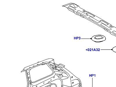 504AEL ЗАГЛУШКИ КУЗОВА ЗАДНИЙ  Range Rover Sport (L320)