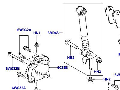 517ALO ОПОРА ДВИГАТЕЛЯ  Range Rover Sport (L320)