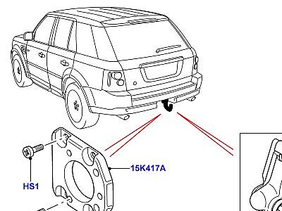 518ALW БУКСИРОВОЧНАЯ БАЛКА  Range Rover Sport (L320)