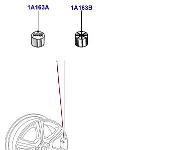 104ACX ОТДЕЛКА КОЛЕСА АКСЕССУАРЫ  Range Rover Sport (L494)