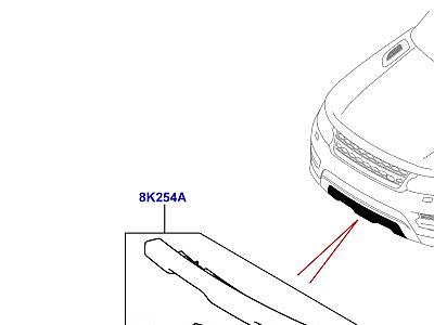 106ADN НАРУЖНАЯ ЗАЩИТА КУЗОВА АКСЕССУАРЫ  Range Rover Sport (L494)