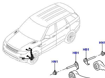 200AAJ РЫЧАГИ ПЕРЕДНЕЙ ПОДВЕСКИ  Range Rover Sport (L494)