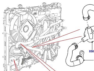 302ABR6 НАСОС ОХЛАЖДАЮЩЕЙ ЖИДКОСТИ 3.0 ДИЗЕЛЬ 24V DOHC TC ВСПОМОГАТЕЛЬНЫЙ БЛОК  Range Rover Sport (L494)