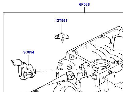 303ADE7 КОМПРЕССОР СУПЕРНАДДУВА 3.0L DOHC GDI SC V6 БЕНЗИН  Range Rover Sport (L494)