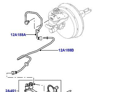 307AEGE ВАКУУМНОЕ УПРАВЛ. И ВПУСК ВОЗДУХА 4.4L DOHC ДИЗЕЛЬ V8 DITC  Range Rover Sport (L494)