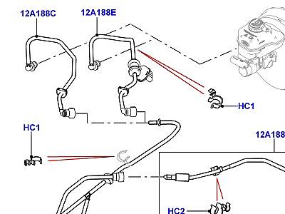 307AEGI ВАКУУМНОЕ УПРАВЛ. И ВПУСК ВОЗДУХА 5.0L OHC SGDI SC V8 БЕНЗИН  Range Rover Sport (L494)