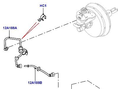 307AEH6 ВАКУУМНОЕ УПРАВЛ. И ВПУСК ВОЗДУХА 3.0 ДИЗЕЛЬ 24V DOHC TC ВАКУУМНЫЙ НАСОС И ШЛАНГИ  Range Rover Sport (L494)
