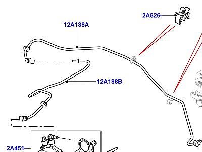 307AEHE ВАКУУМНОЕ УПРАВЛ. И ВПУСК ВОЗДУХА 4.4L DOHC ДИЗЕЛЬ V8 DITC  Range Rover Sport (L494)