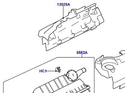 309AEY7 КРЫШКА ГОЛОВКИ ЦИЛИНДРОВ 3.0L DOHC GDI SC V6 БЕНЗИН  Range Rover Sport (L494)