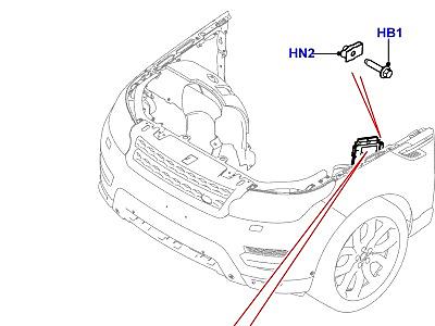 312AFT7 МОДУЛИ И ДАТЧИКИ ДВИГАТЕЛЯ 3.0L DOHC GDI SC V6 БЕНЗИН  Range Rover Sport (L494)