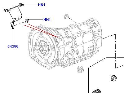 313AGGO ВНЕШНИЕ ЭЛЕМЕНТЫ КОРОБКИ ПЕРЕДАЧ 8 SPEED AUTO TRANSMISSION  Range Rover Sport (L494)